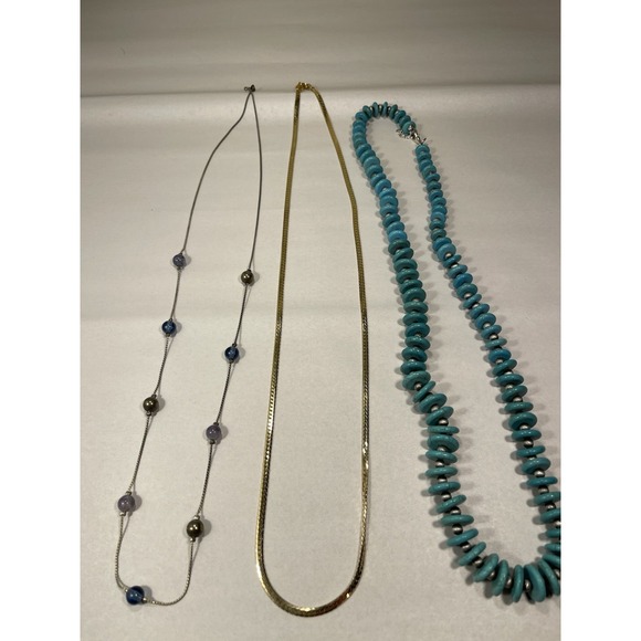 Lot Of 32 Necklaces Vintage To Modern & 26 Pendants - Picture 13 of 16